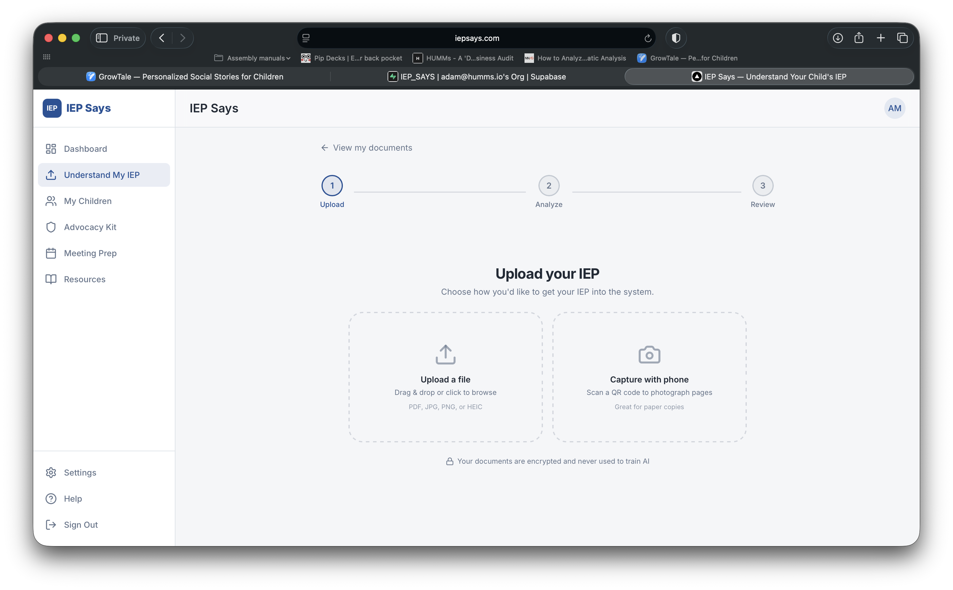Upload your IEP — we’ll translate it.